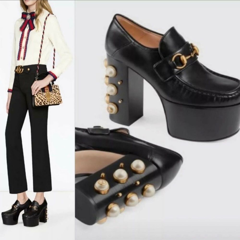 Gucci Vegas Platform Loafers size 8.5US / 39.5EU